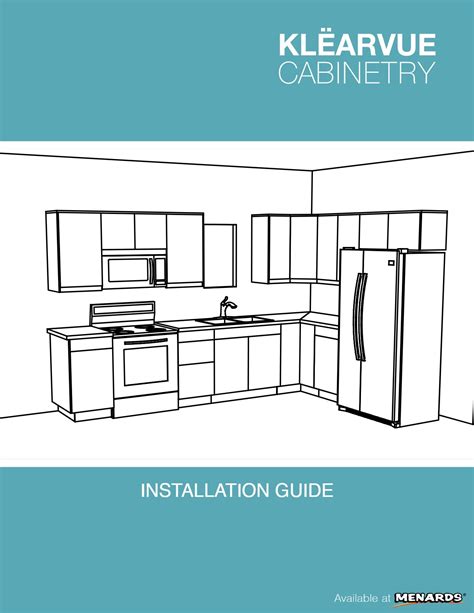 Wall Unit and Pantry Cabinets Storage Systems. . Cardell at menards installation instructions